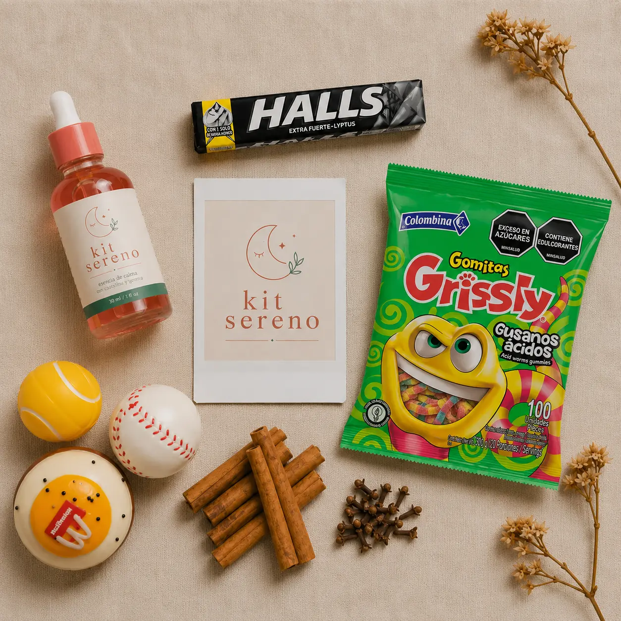Kit Sereno — contenido del kit